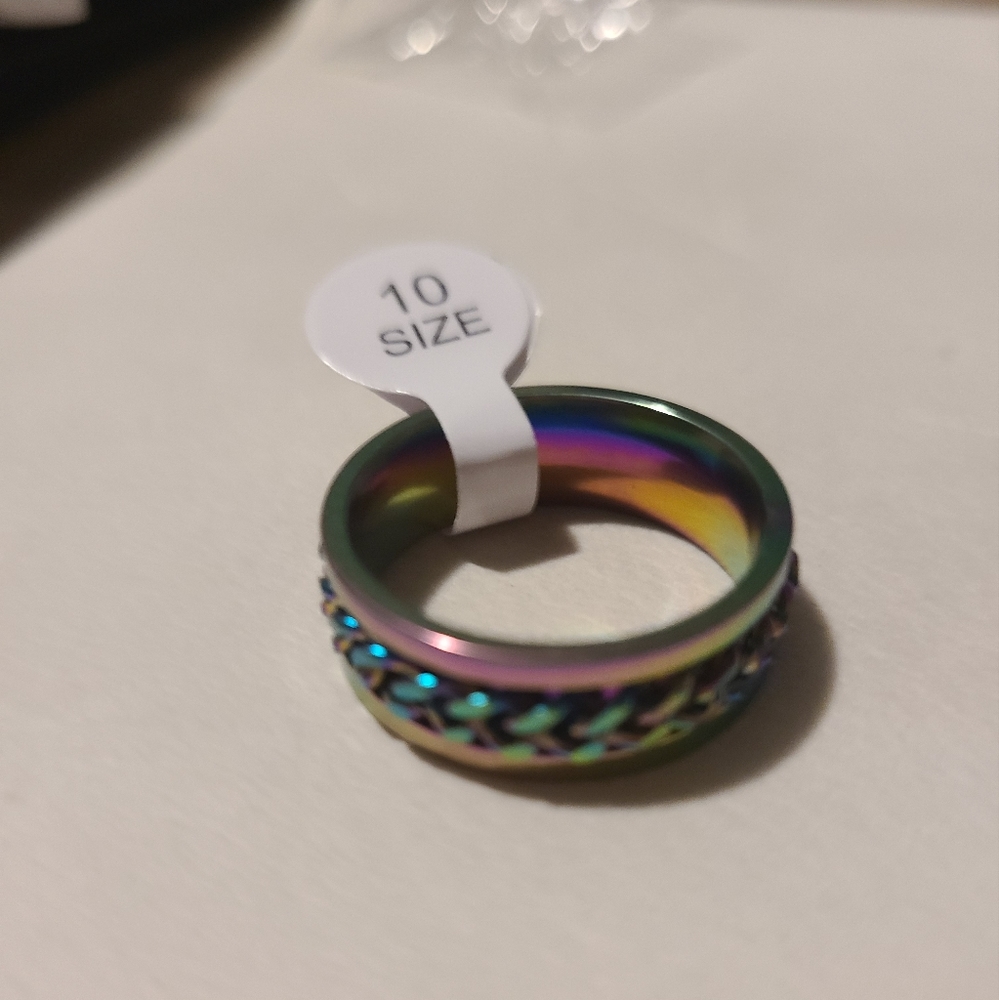 Stainless Steel Color Ring